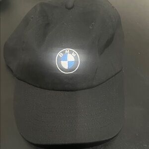BMW Black and Blue Logo Hat